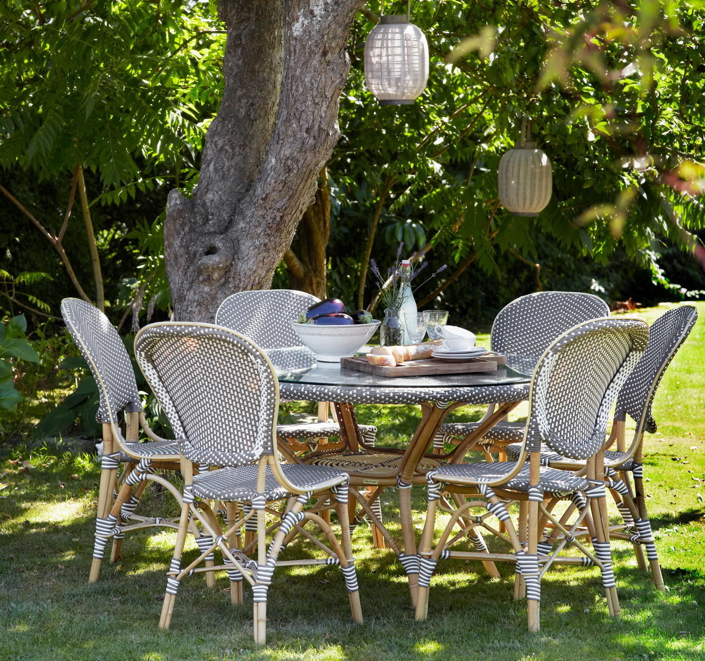 Isabell chair caféstol Affäire vit Sika-design - 5