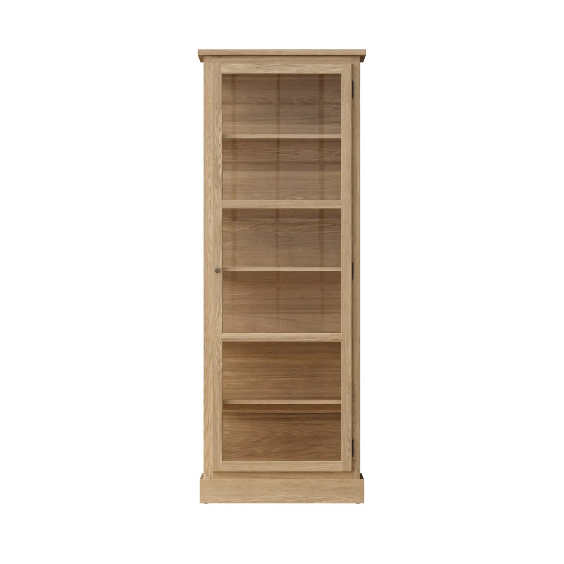 Vitrinskåp Modell N1 ljus ek  Lindebjerg Design