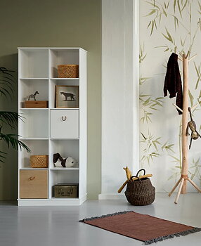 Wood bokhylla 2 x 5 med sockel Oliver Furniture 