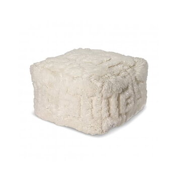 Sittpuff ull Casablanca vit, Classic Collection