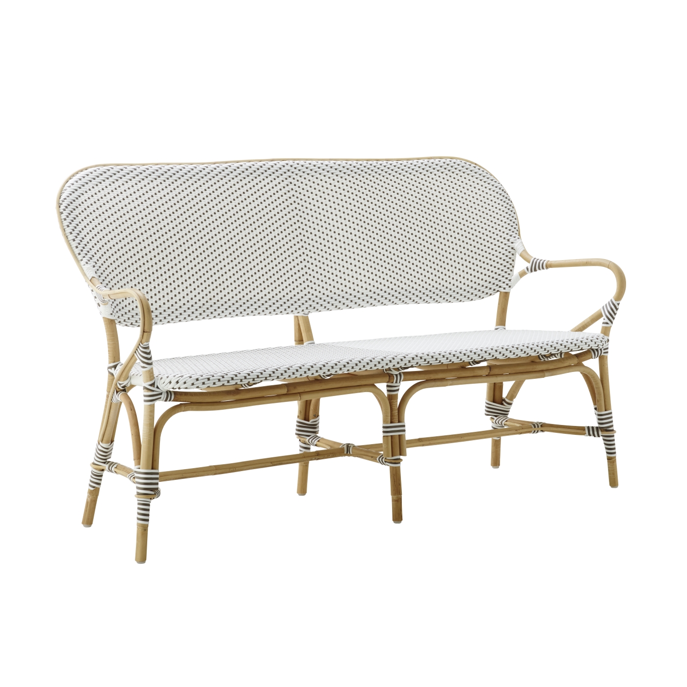 Isabell bench Affäire rotting vit, Sika-design
