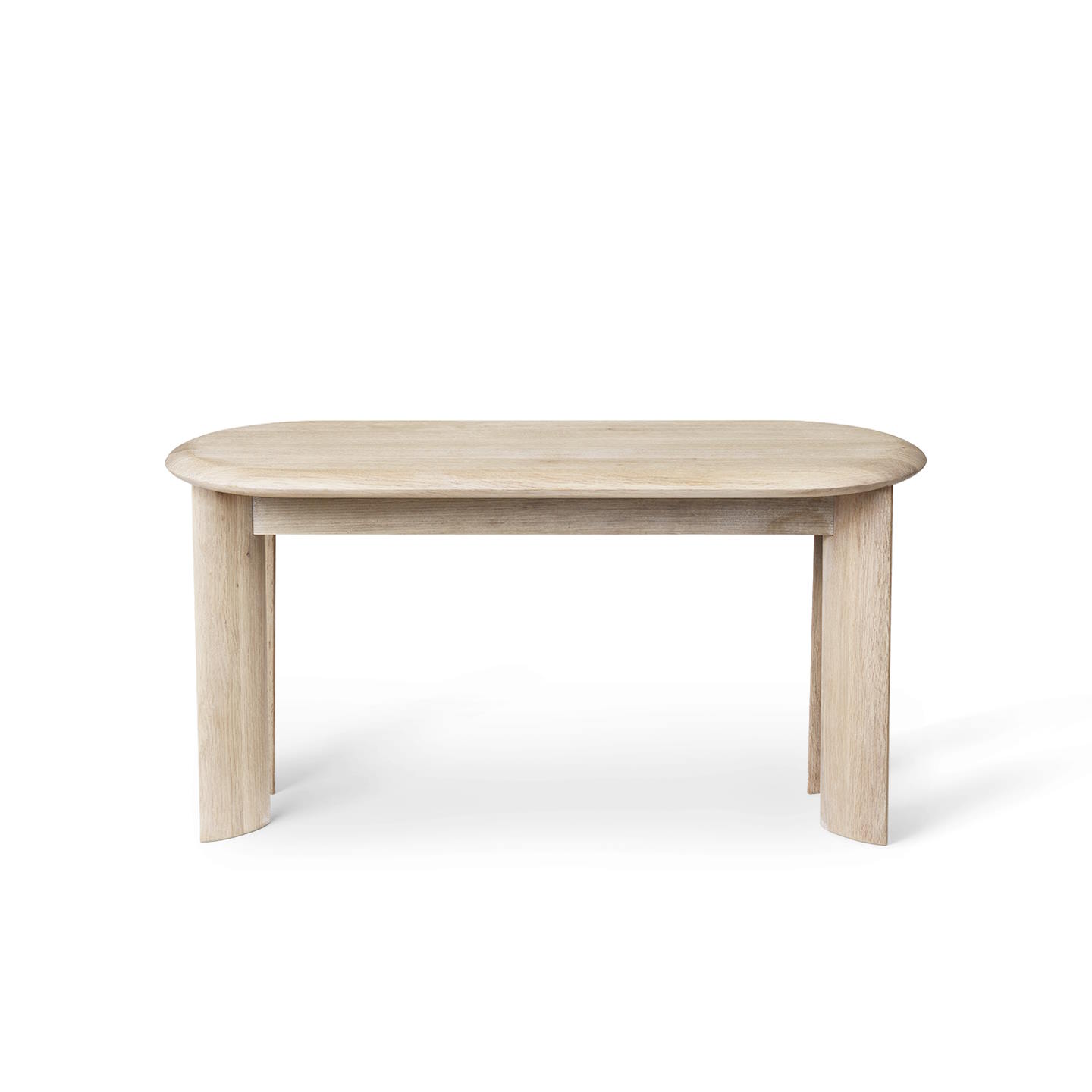 Bevel Bänk  vit oljad ek Ferm Living - 3