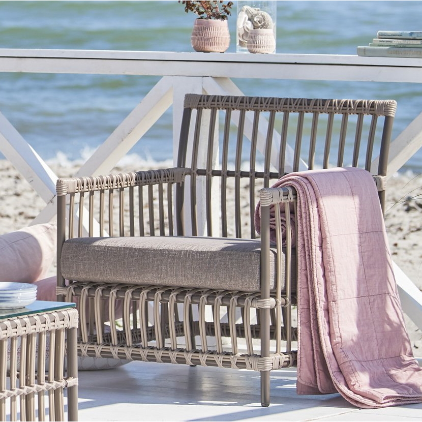Caroline lounge chair Moccachino Exterior, Sika-Design - 2