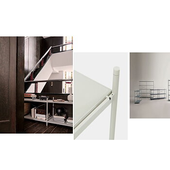 Ferm Hylla Punctual 2 x 2 Grå, Ferm Living