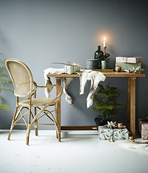  Lukas Desk teakbord, Sika-Design