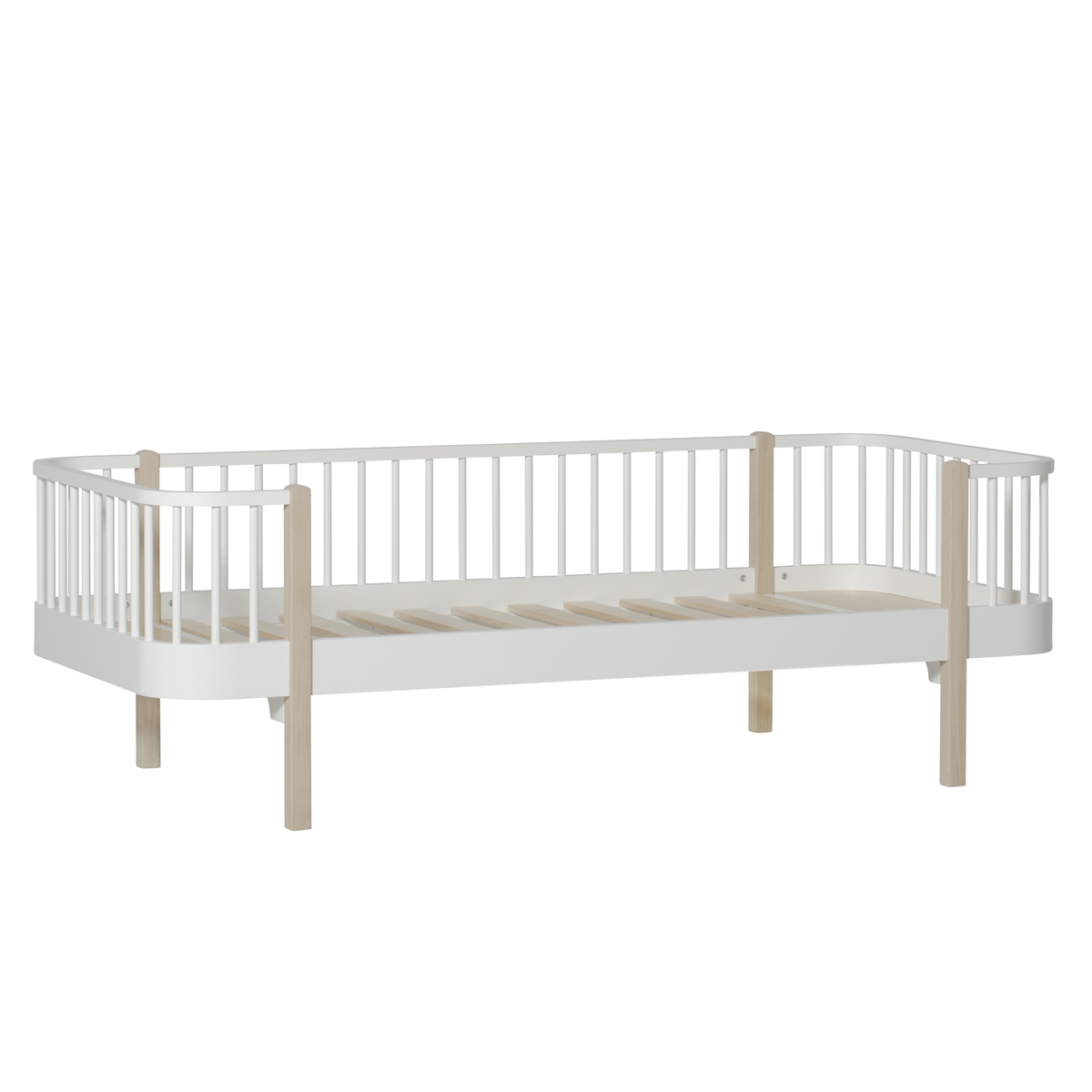 Dagbädd Wood Collection vit/ek Oliver Furniture - 4