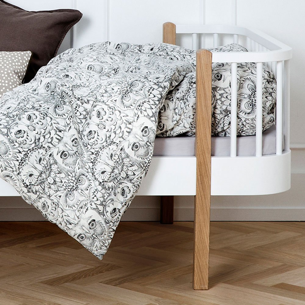 Juniorsäng Wood Collection vit/ek Oliver Furniture  - 7