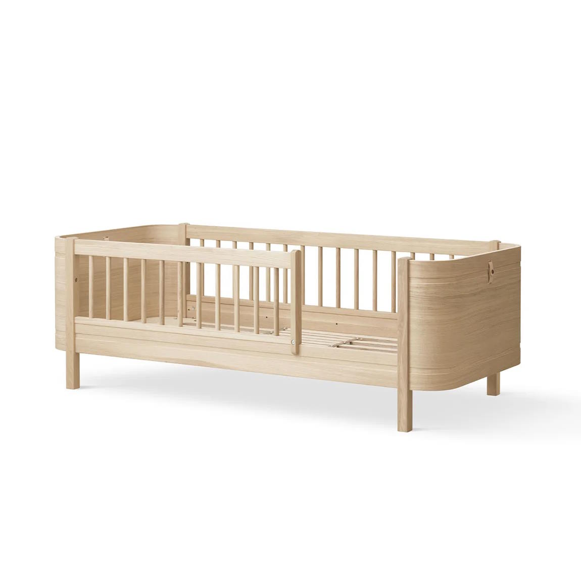 Spjälsäng Wood Mini+ ink. Juniorkit Ek Oliver Furniture - 6