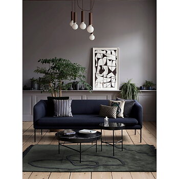Marmorbord sidobord svart, Ferm Living