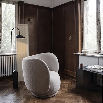 Fåtölj Rico Bouclé - sand, Ferm Living