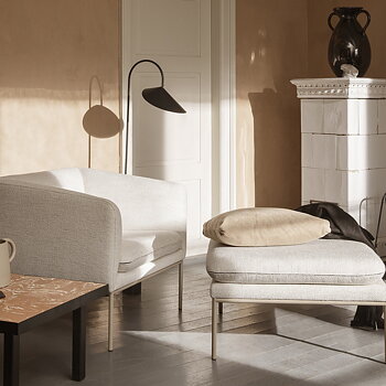 Turn Sittpuff boucle Ferm Living
