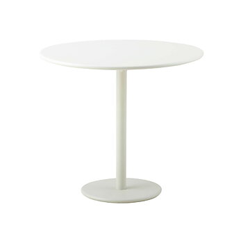 Cafébord GO Ø 80 cm vitlack, Cane-line