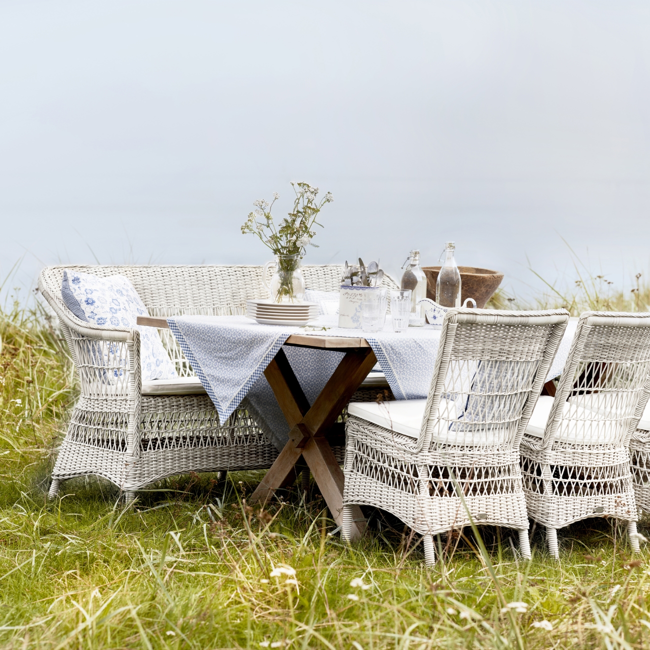 Teakbord Colonial 160 x 100 cm Sika-Design - 6