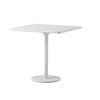 Cafébord GO 70 x 75 cm vitlack, Cane-line
