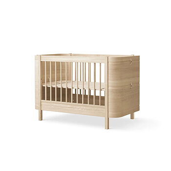 Spjälsäng Wood Mini+ Ek Oliver Furniture