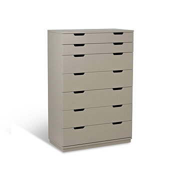 Byrå AOKO beige 7 lådor Mavis