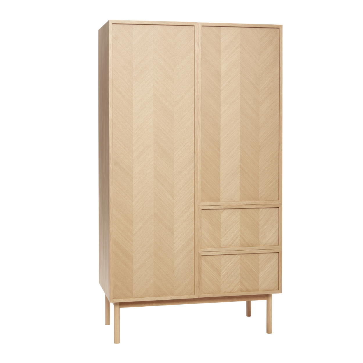 Garderob Herringbone ek Hubsch - 3