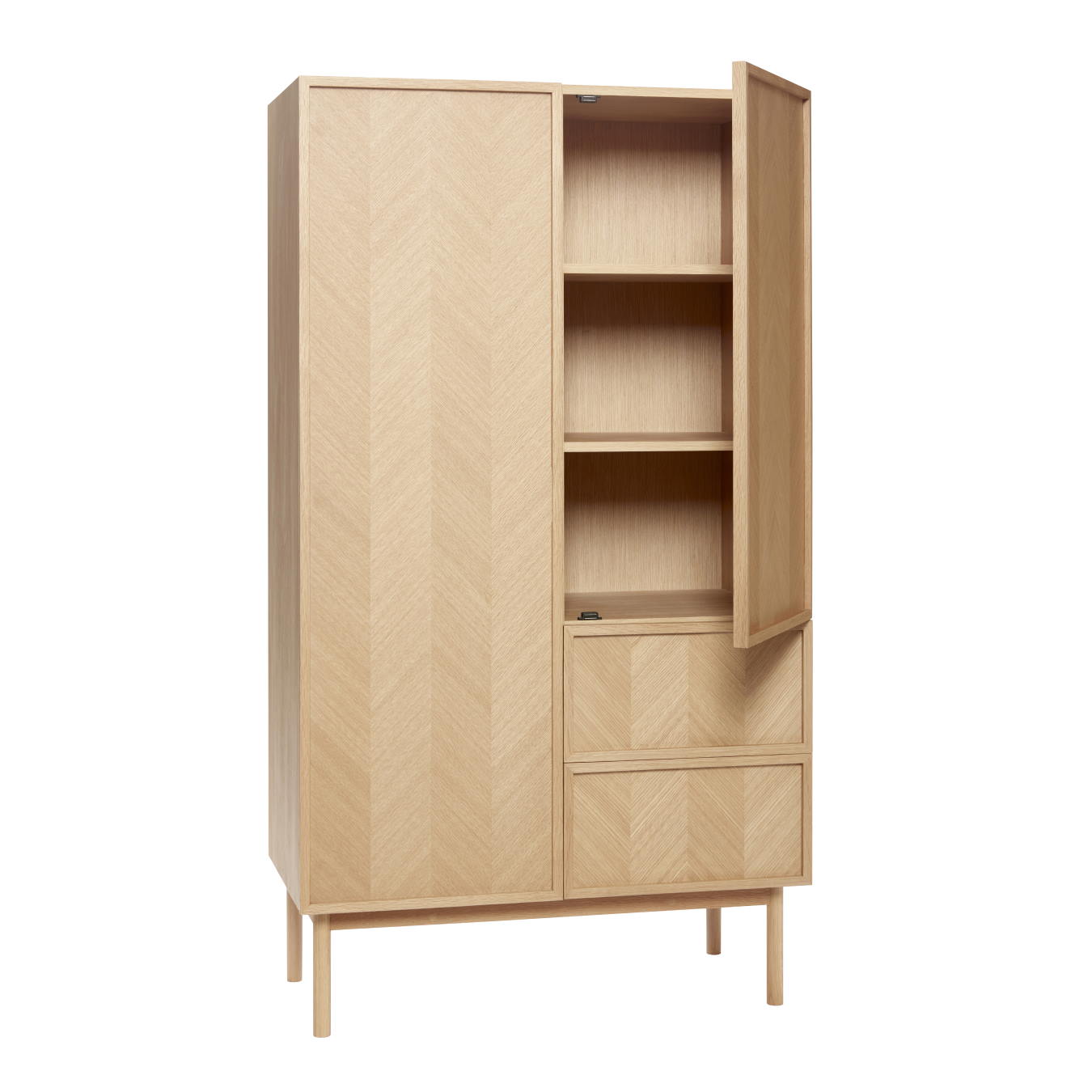Garderob Herringbone ek Hubsch - 7