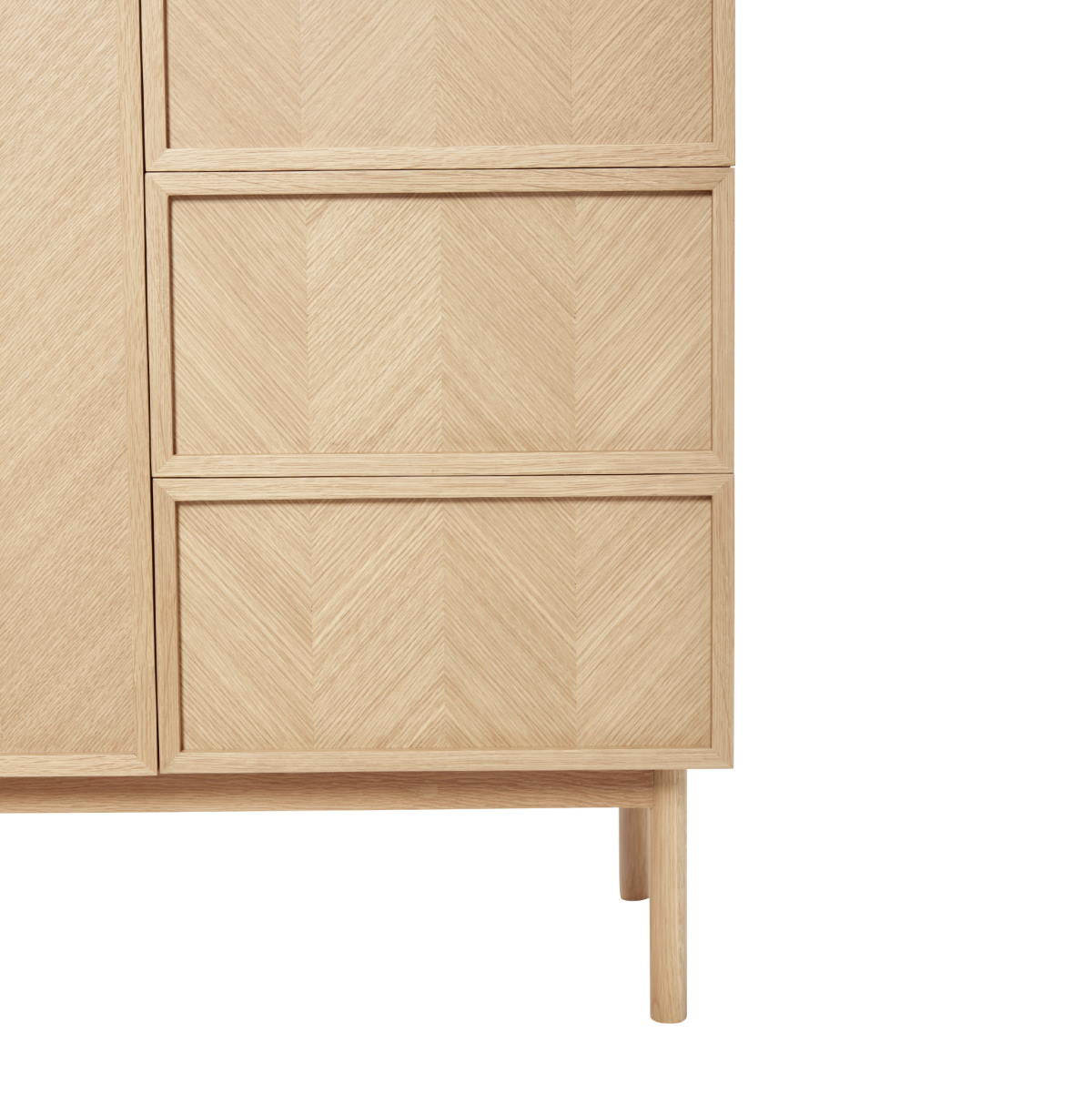 Garderob Herringbone ek Hubsch - 6