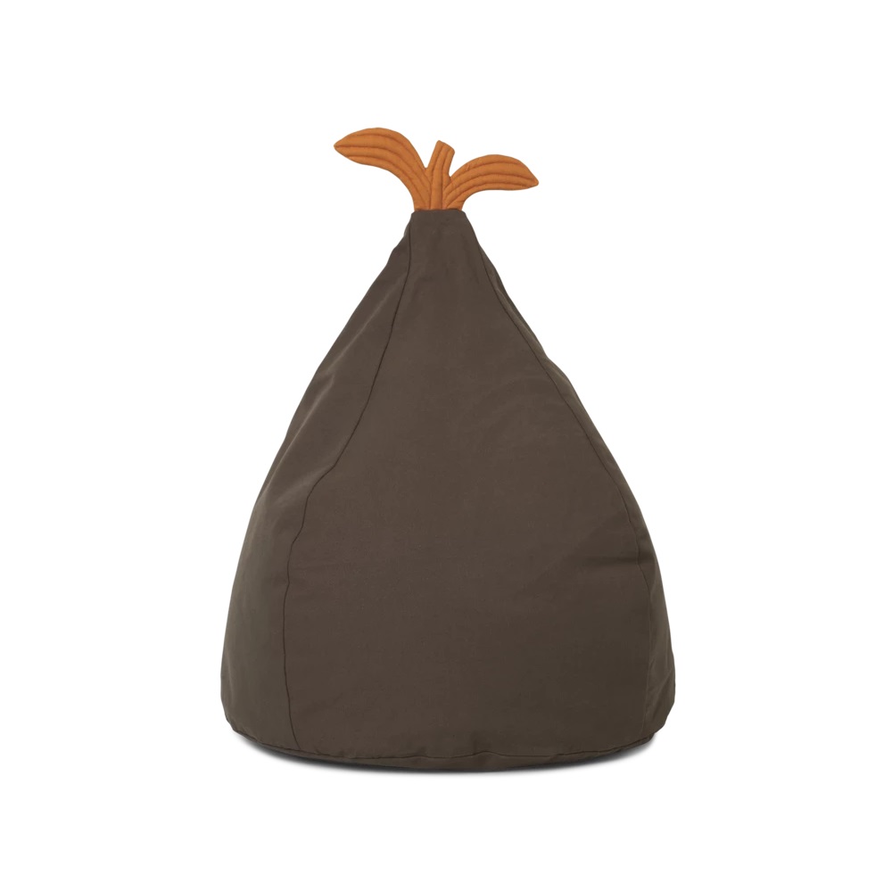Sittsäck Päron brun  grön Ferm Living Kids