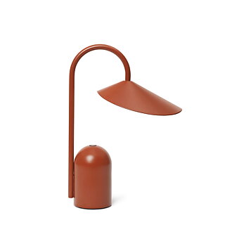 Arum Portabel lampa oxid röd Ferm Living