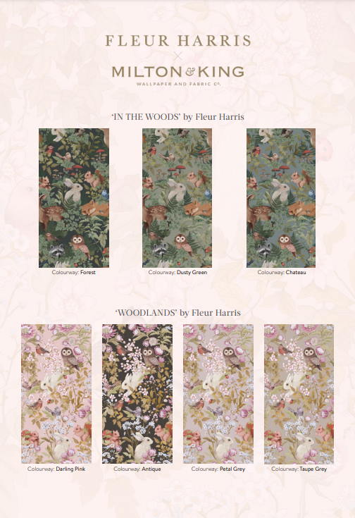 Tapet Woodlands Antique Fleur Harris - 3