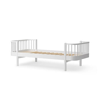 Säng Wood Collection vit Oliver Furniture 