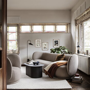 Soffa Rico 3-sits Bouclé - Sand, Ferm Living