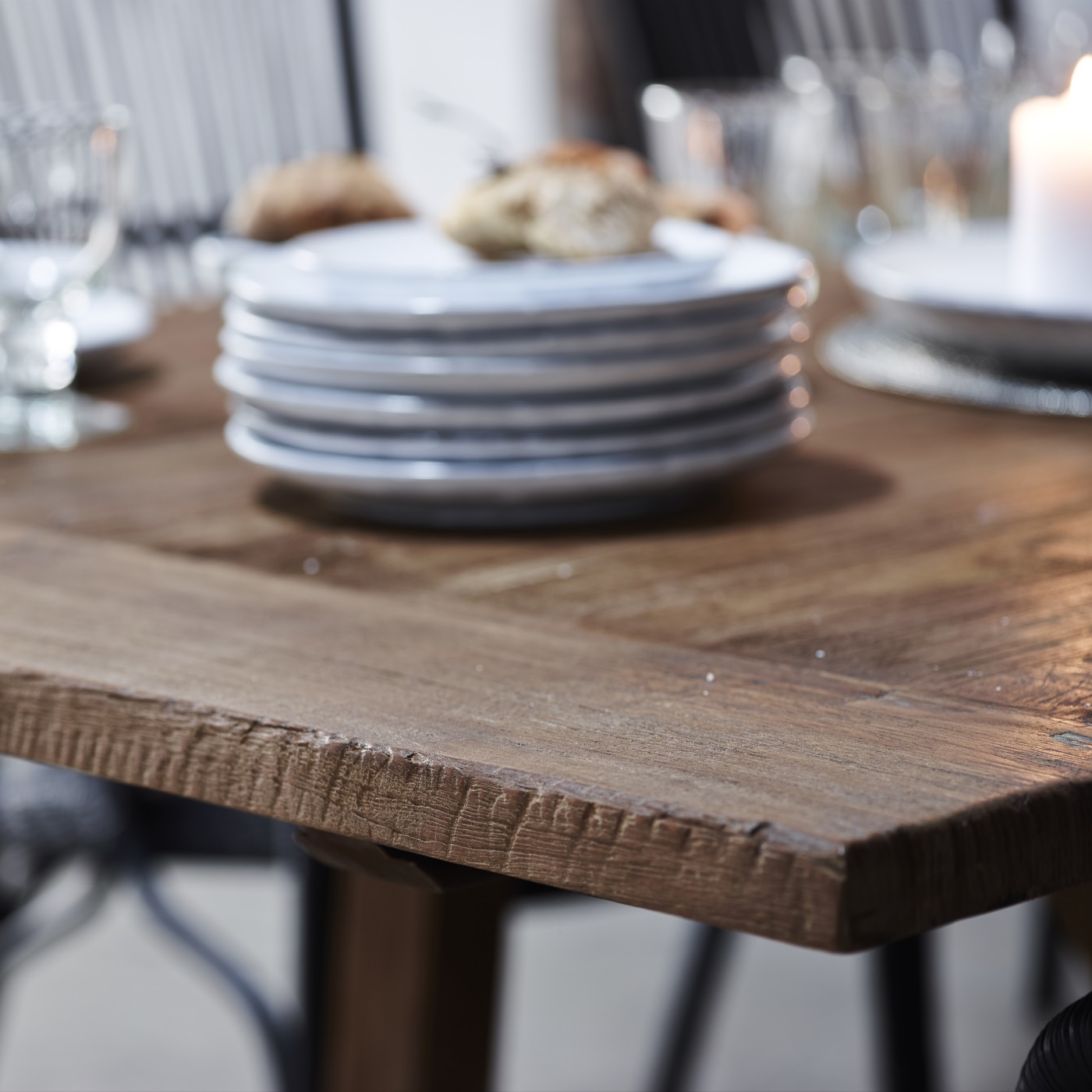 Matbord teak 200 / 280 cm Lucas, Sika-Design - 5