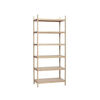 Bokhylla 80 x 190 cm ek Hubsch