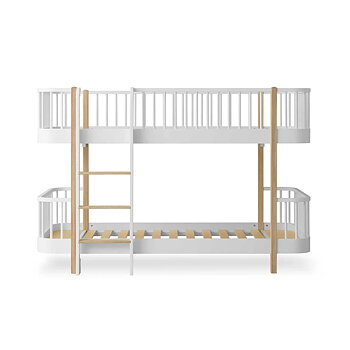 Våningssäng Låg Wood Collection Oliver Furniture