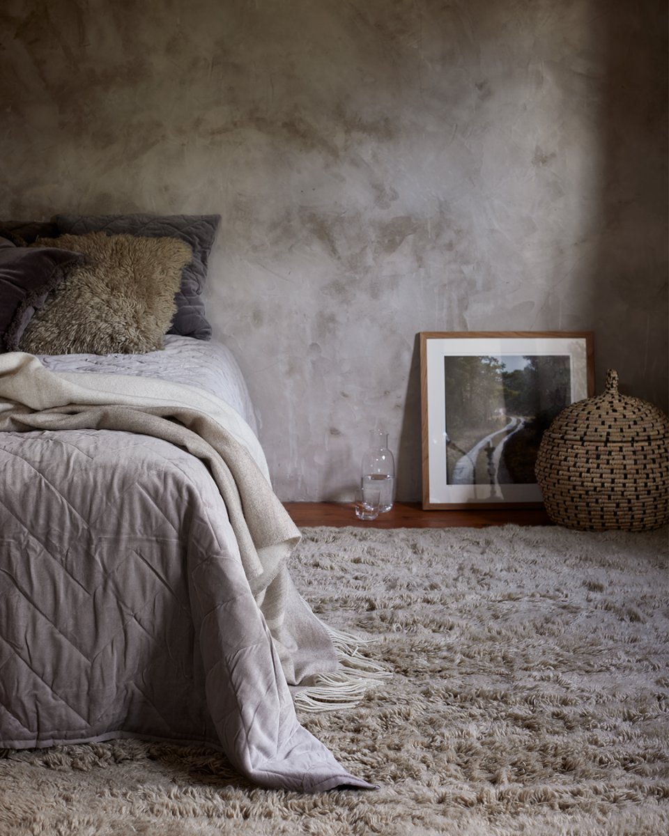 Ullmatta CLOUDY BEIGE 250 x 350 cm Classic Collection - 2