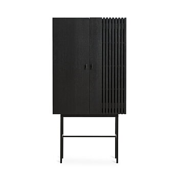 Array Skåp 160 cm svart Woud