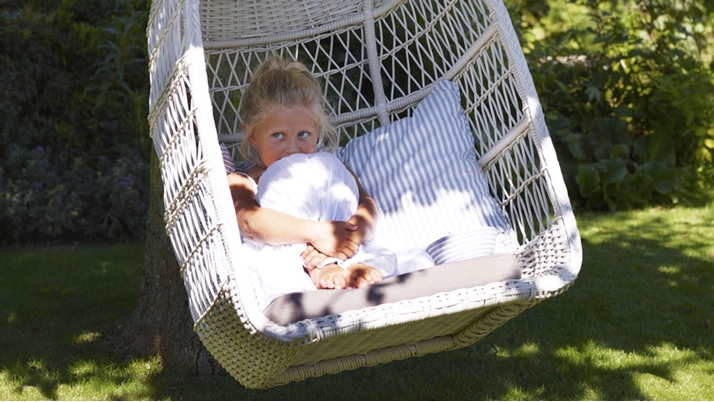 Evelyn Swing hängstol antik Sika-design - 4