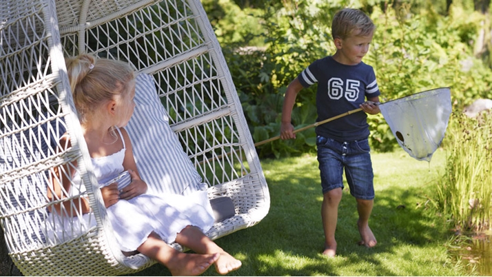 Evelyn Swing hängstol antik Sika-design - 5