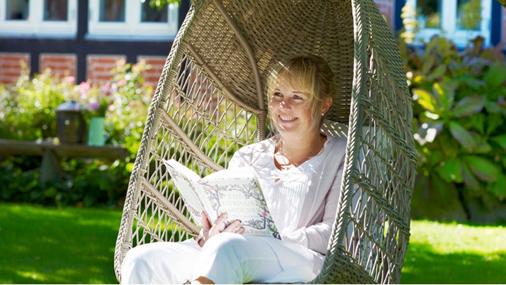 Evelyn Swing hängstol antik Sika-design - 3