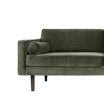 Soffa sammet WIND Grape leaf, Broste Copenhagen