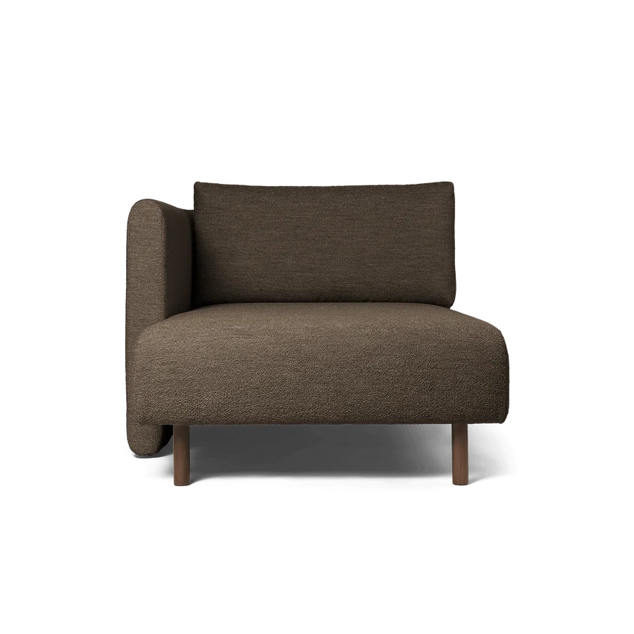 Dase Chaise Longue L Soft Bouclé Ferm Living - 7