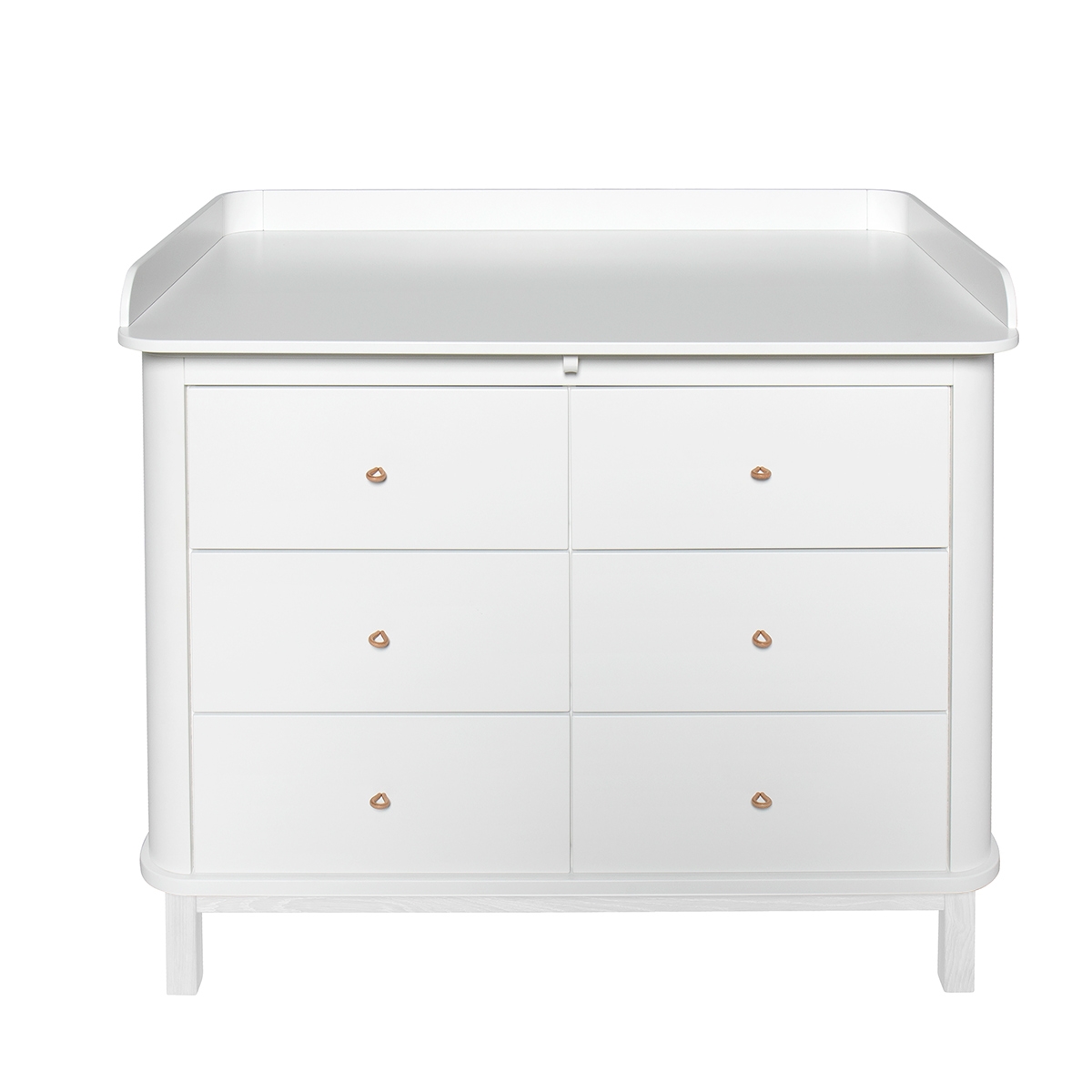 Tillbehör Wood stor skötbädd vit Oliver Furniture  - 5