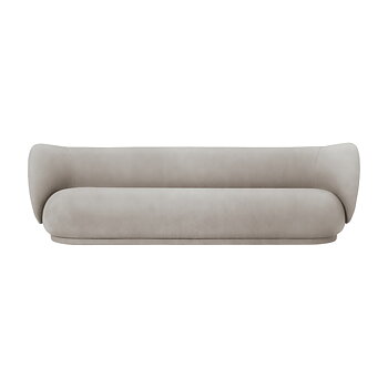 Soffa Rico 4-sits Bouclé  Sand Ferm Living