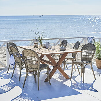 Ofelia stol utomhus Antique, Sika-design