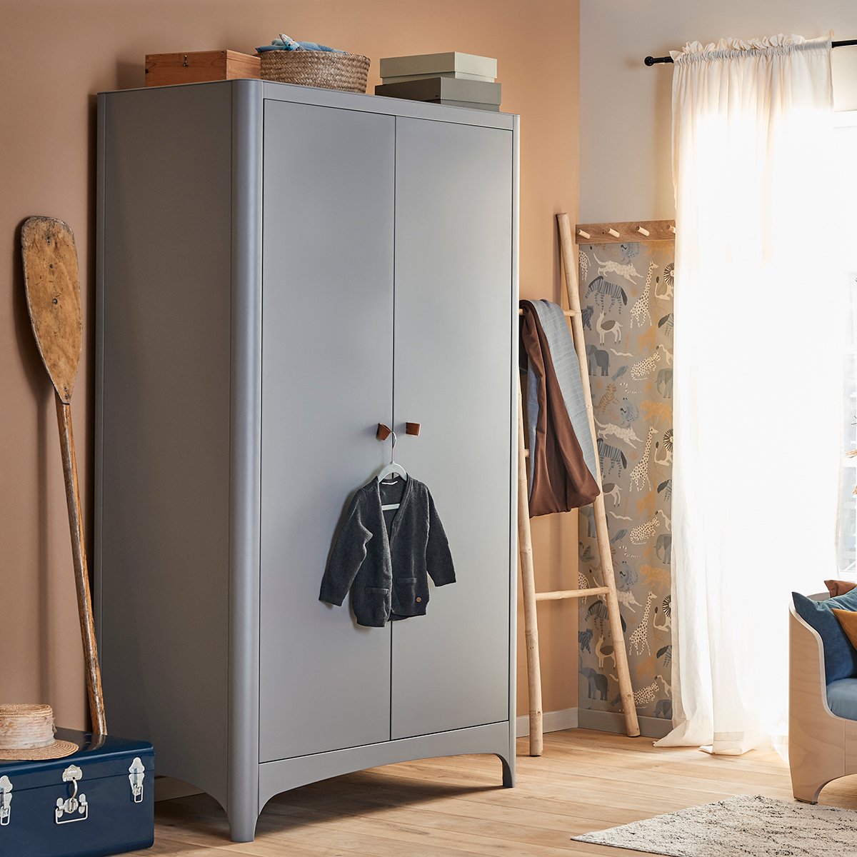 Leander Classic™ Garderob stor grå  - 4