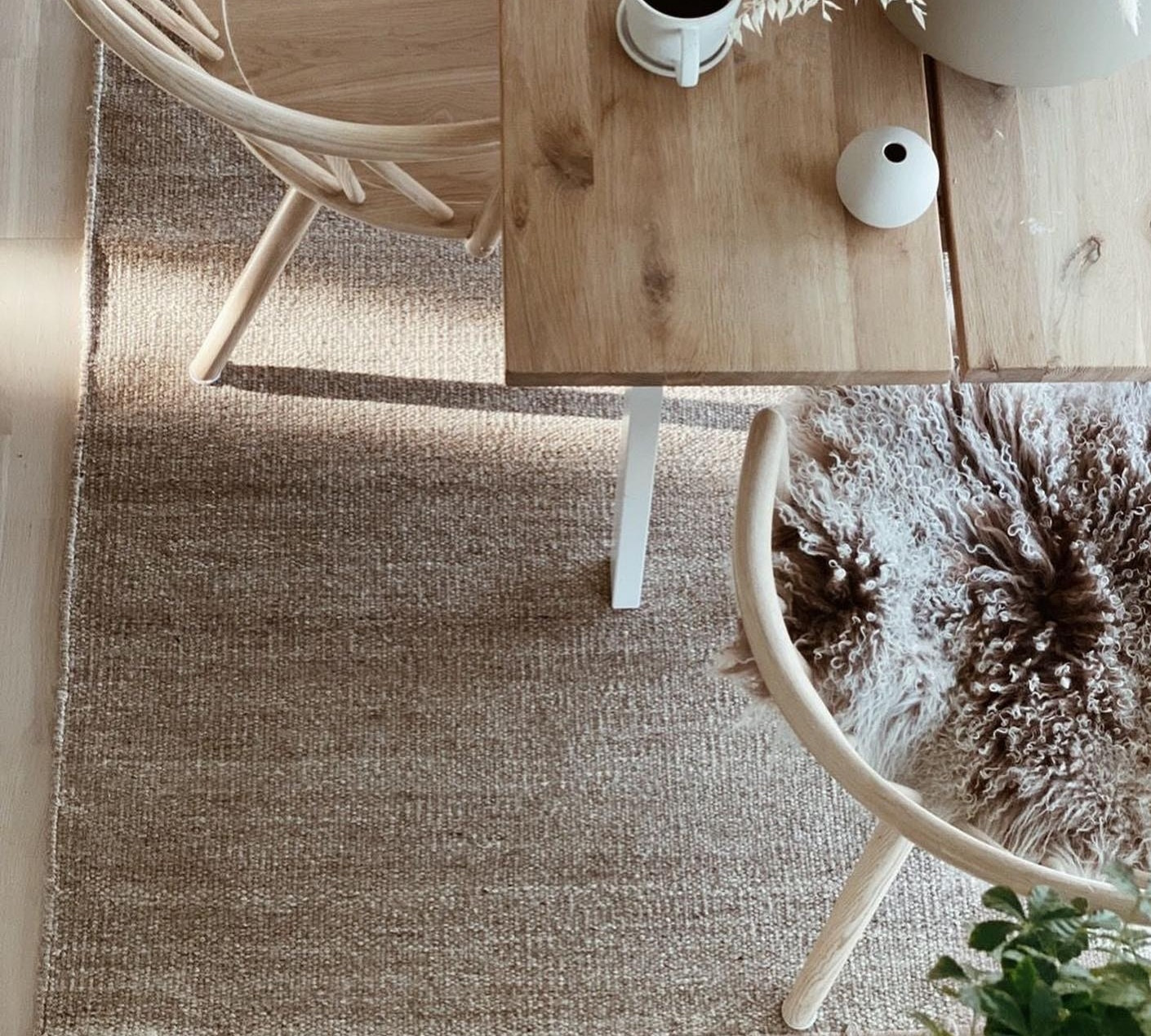 Ullmatta PLAIN BEIGE 250x350 Classic Collection - 2