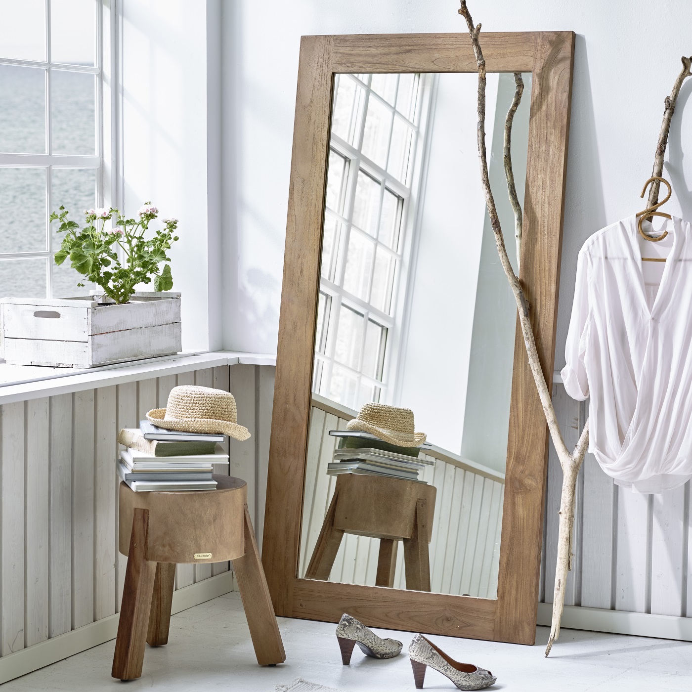 Pall ROGER stool SUARträ Sika-Design - 2