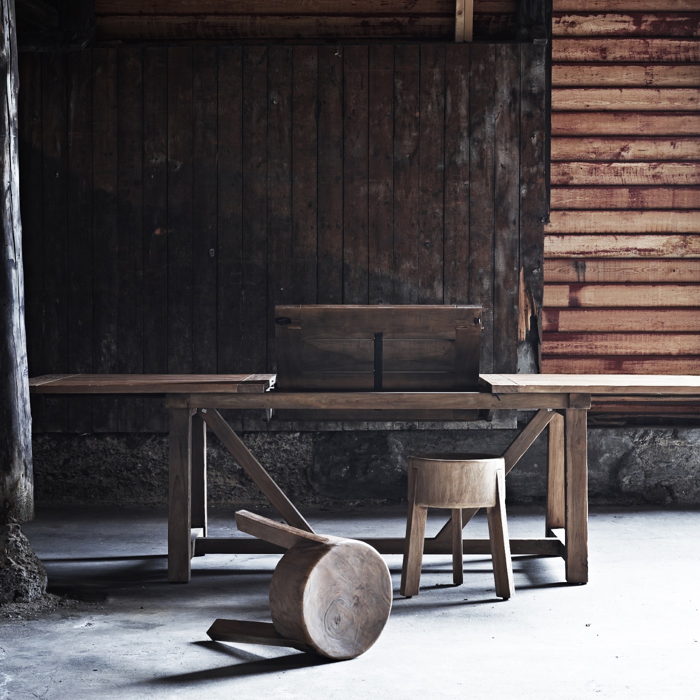 Pall ROGER stool SUARträ Sika-Design - 4