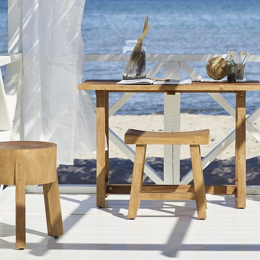 Pall ROGER stool SUARträ Sika-Design - 3