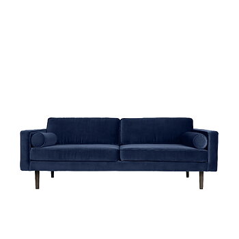 Soffa blå sammet VIND, Broste Copenhagen