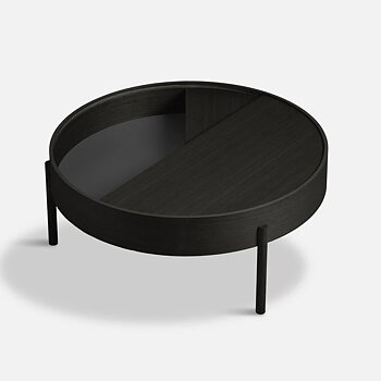 Arc Coffee table 89 cm svart Woud