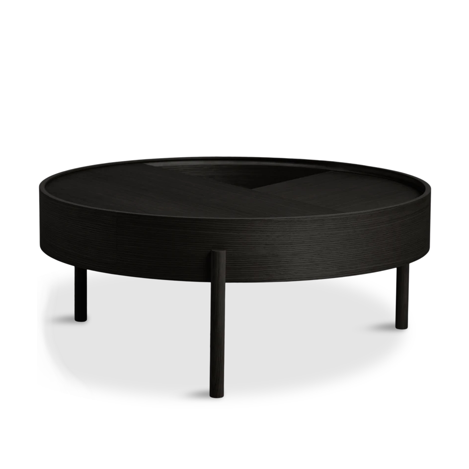 Arc Coffee table 89 cm svart Woud