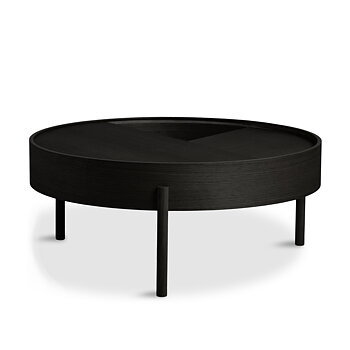 Arc Coffee table 89 cm svart Woud